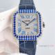 AAA Grade Replica Cartier Santos 100 Rainbow Dial Diamond Pave Watches 8215 Movement (9)_th.jpg